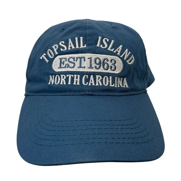 Lucky 7 TOPSAIL ISLAND NORTH CAROLINA Adjustable Hat - Picture 1 of 15
